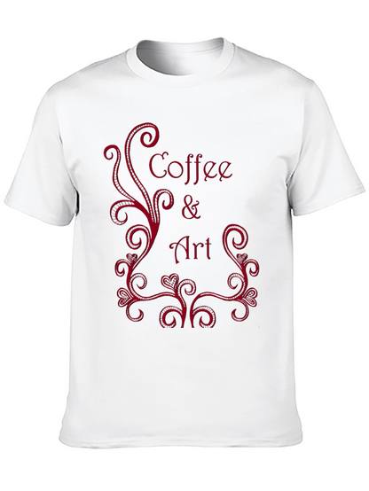 Coffee & Art Black T-Shirt