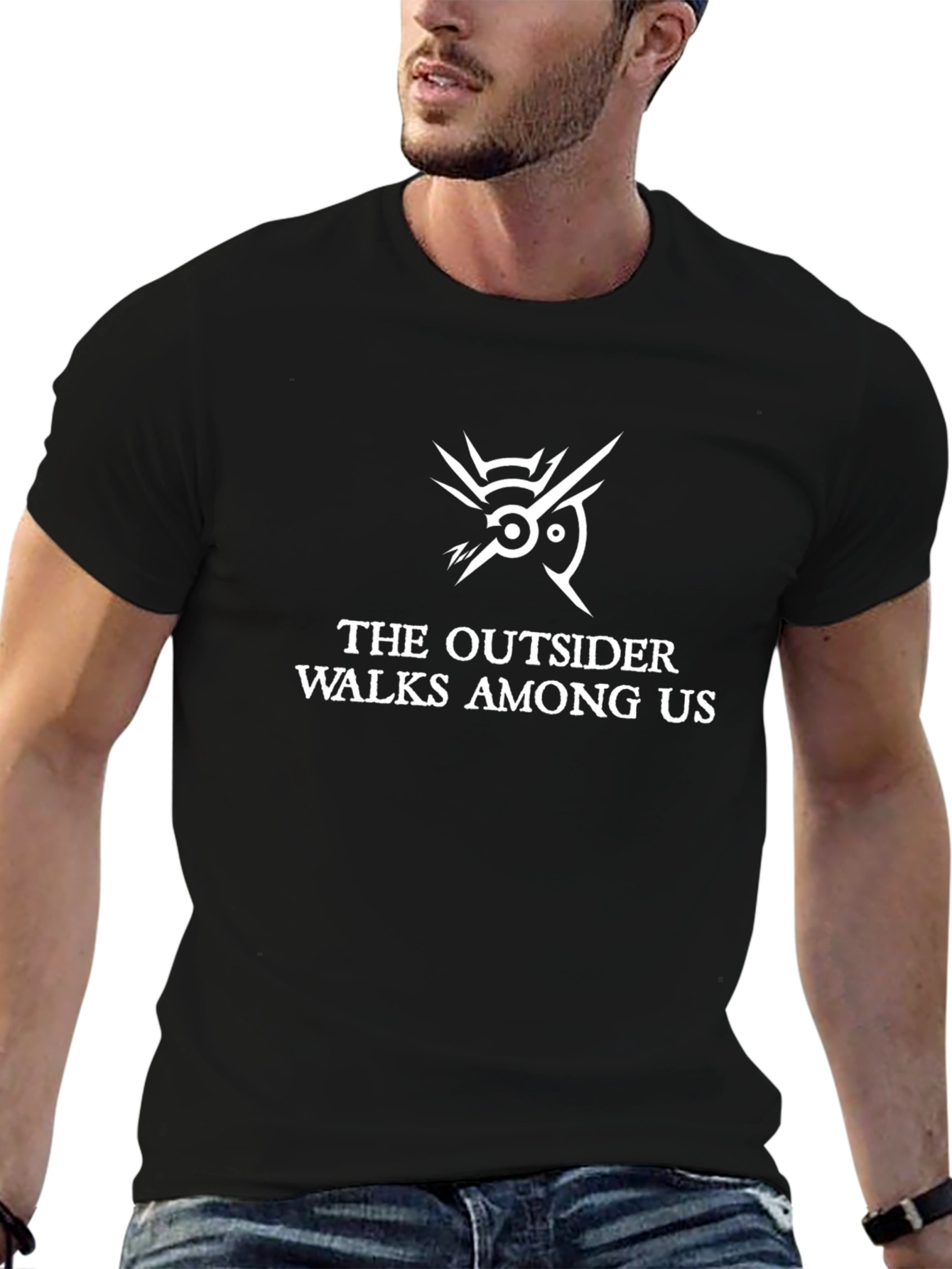 The Outsider Walks Among Us T-Shirt - Black