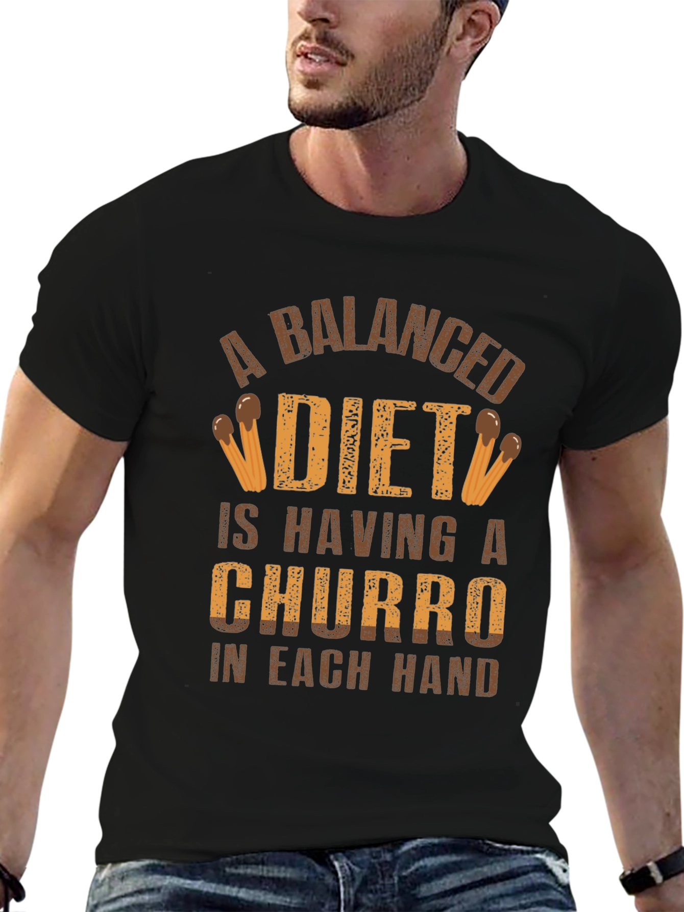 Balanced Diet Churro T-Shirt