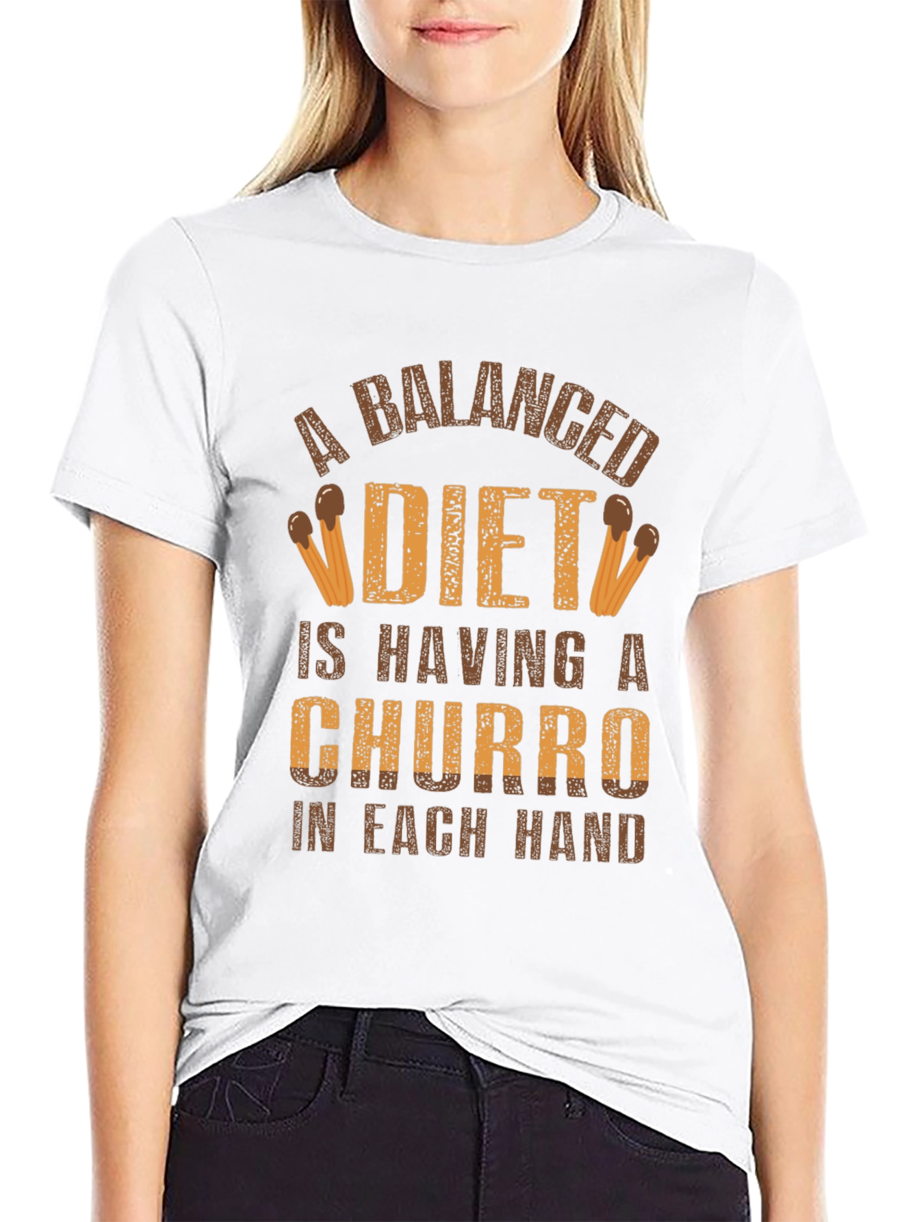 Balanced Diet Churro T-Shirt