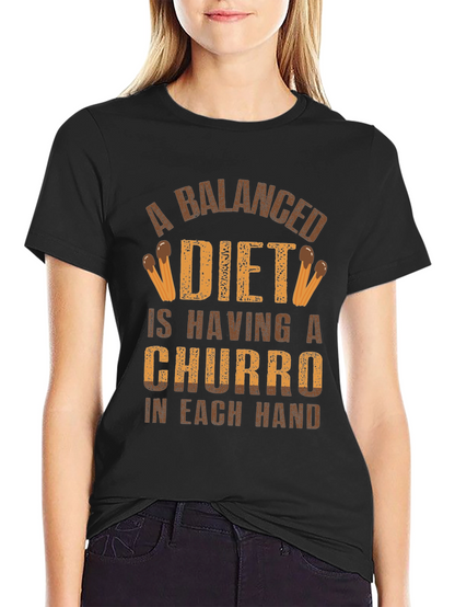 Balanced Diet Churro T-Shirt