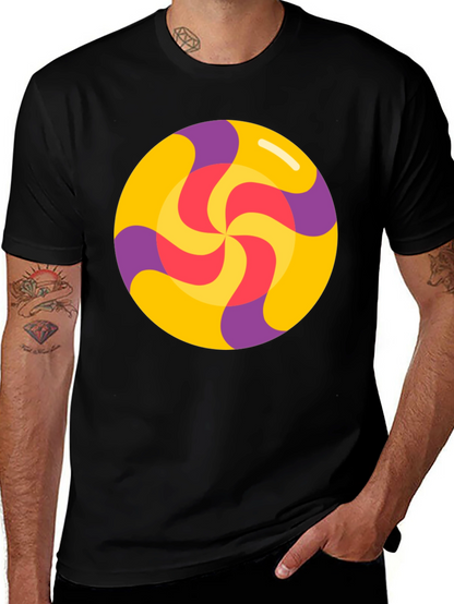 Retro Swirl Lollipop Graphic Tee
