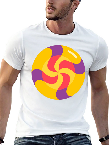 Retro Swirl Lollipop Graphic Tee