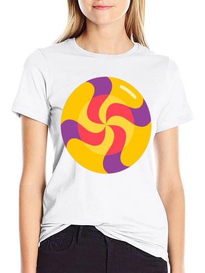 Retro Swirl Lollipop Graphic Tee