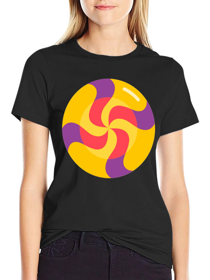 Retro Swirl Lollipop Graphic Tee