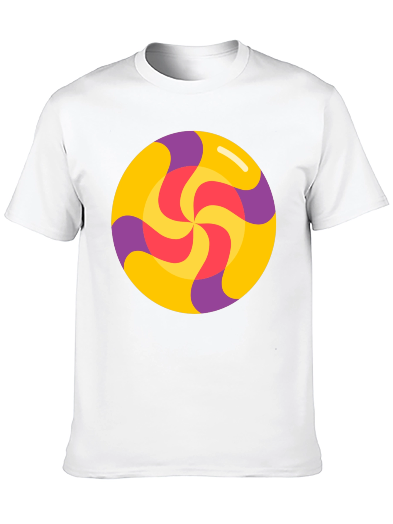 Retro Swirl Lollipop Graphic Tee