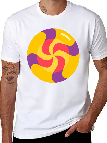 Retro Swirl Lollipop Graphic Tee