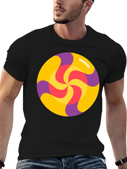 Retro Swirl Lollipop Graphic Tee