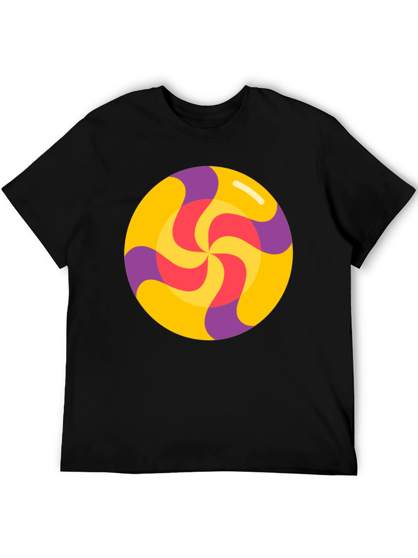 Retro Swirl Lollipop Graphic Tee