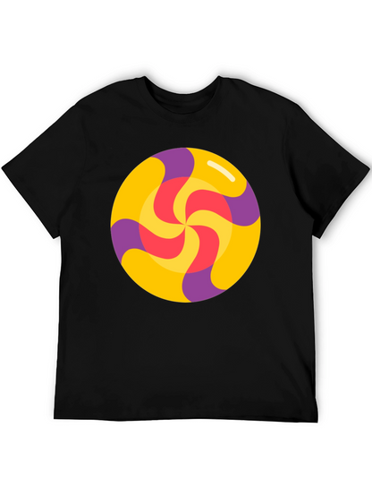 Retro Swirl Lollipop Graphic Tee