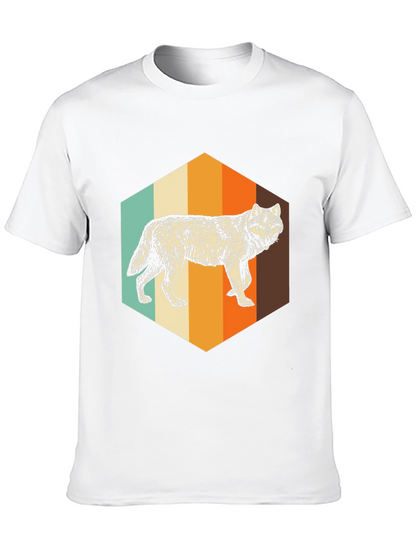 Retro Wolf Graphic Tee - Unisex