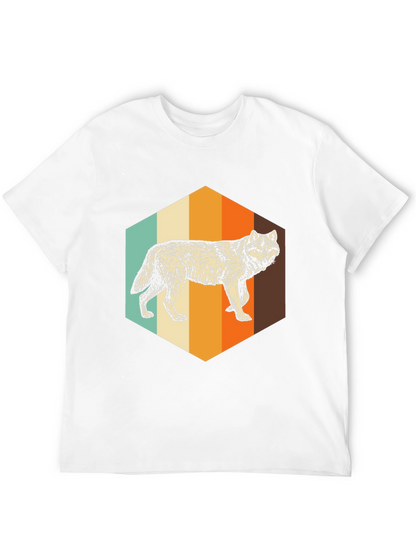 Retro Wolf Graphic Tee - Unisex