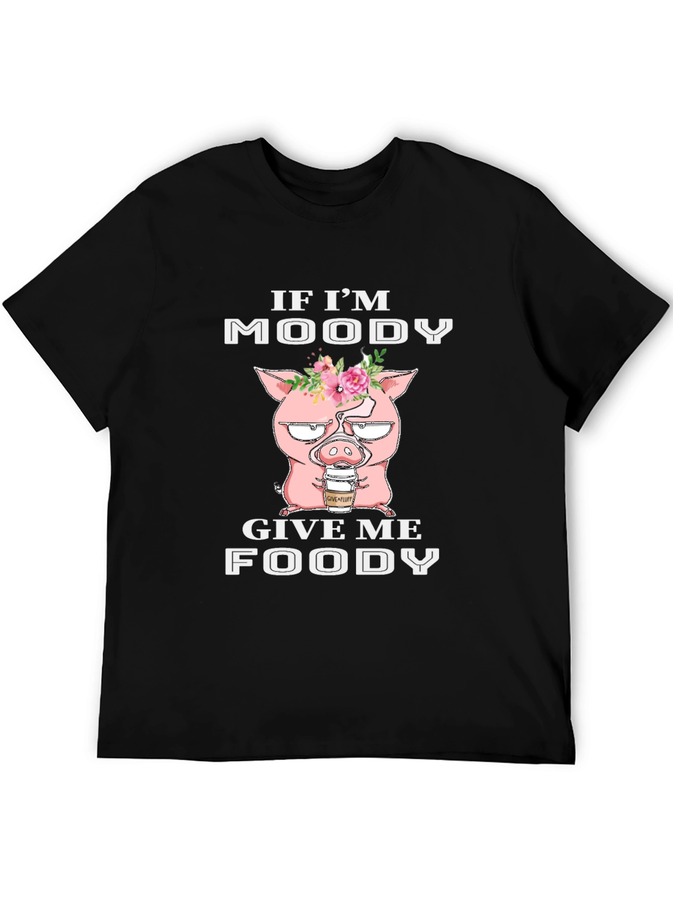 Moody Pig T-Shirt - Funny Graphic Tee
