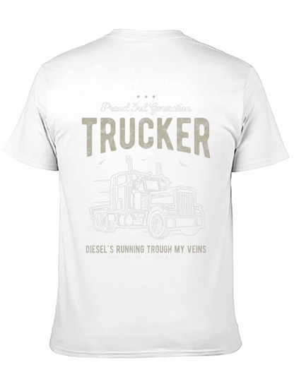 Proud 3rd Generation Trucker Graphic T-Shirt