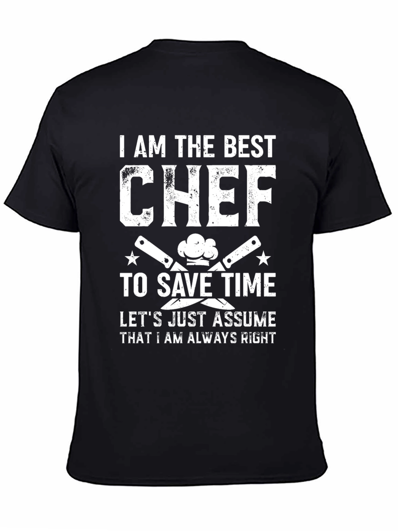 Best Chef Graphic T-Shirt - Funny Foodie Tee