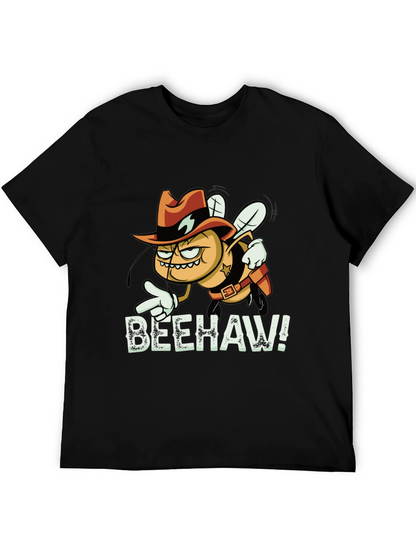 Beehaw T-Shirt - Cowboy Bee Cartoon Tee