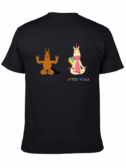 Yoga Horse T-Shirt Funny Graphic Tee