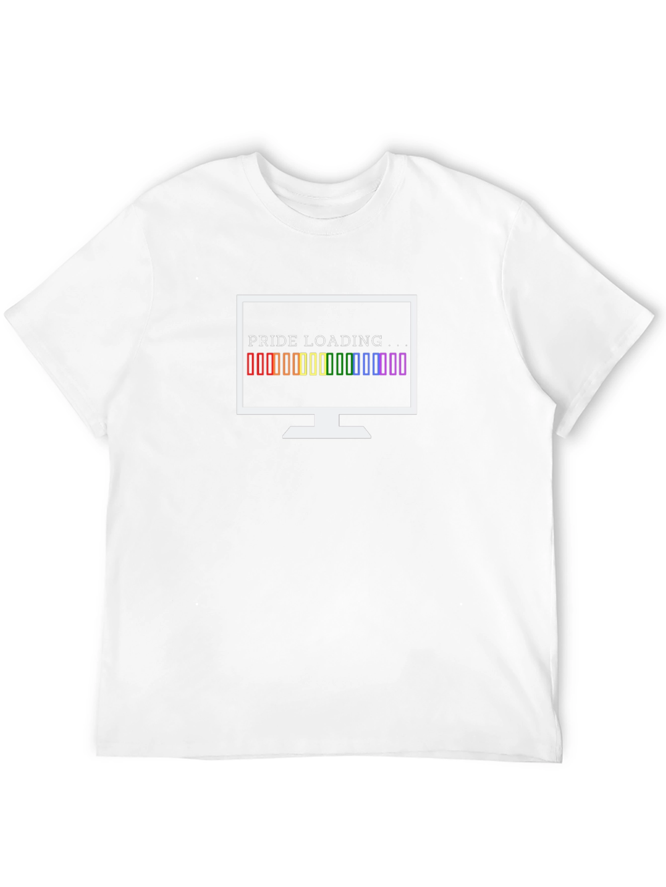 Pride Loading T-Shirt - LGBTQ+ Supporter Apparel