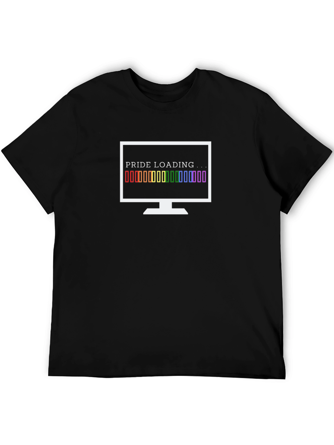 Pride Loading T-Shirt - LGBTQ+ Supporter Apparel