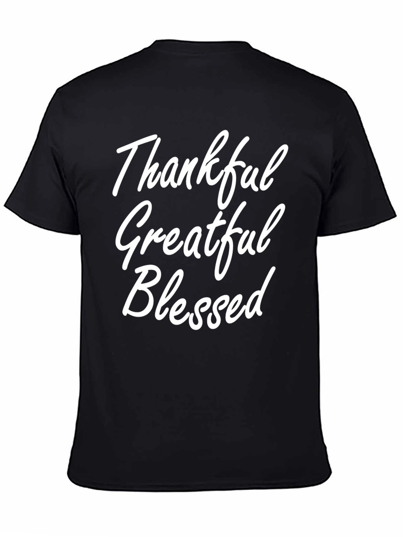 Thankful Greatful Blessed Graphic Tee