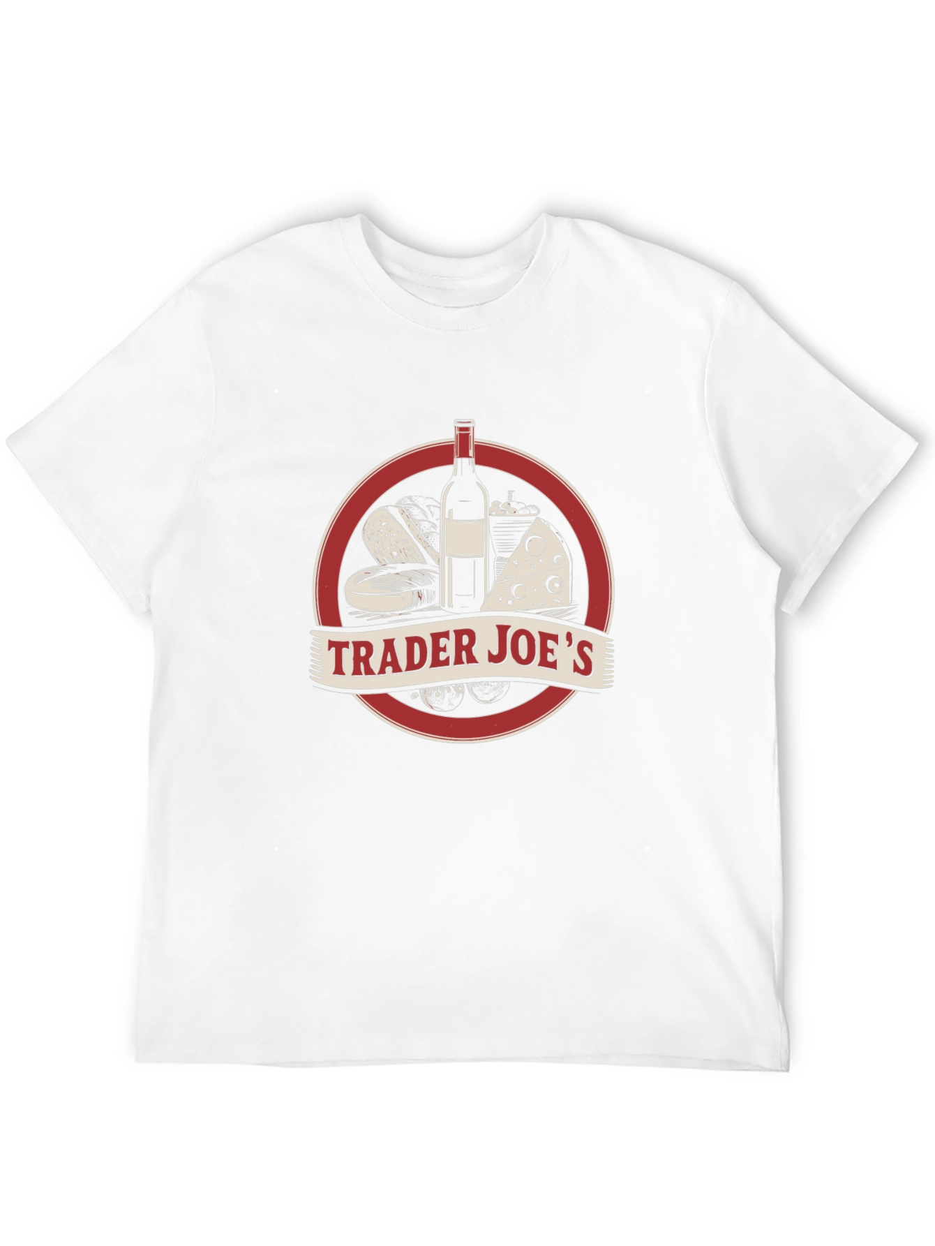 Trader Joes Black Graphic Tee