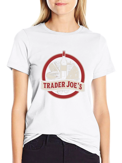 Trader Joes Black Graphic Tee
