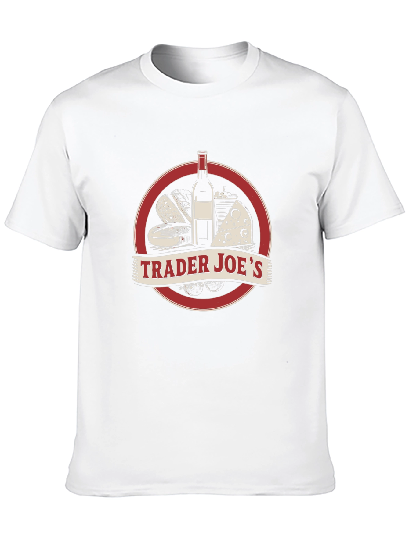 Trader Joes Black Graphic Tee