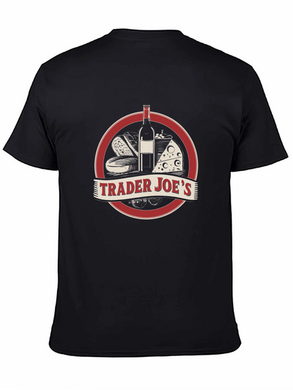 Trader Joes Black Graphic Tee