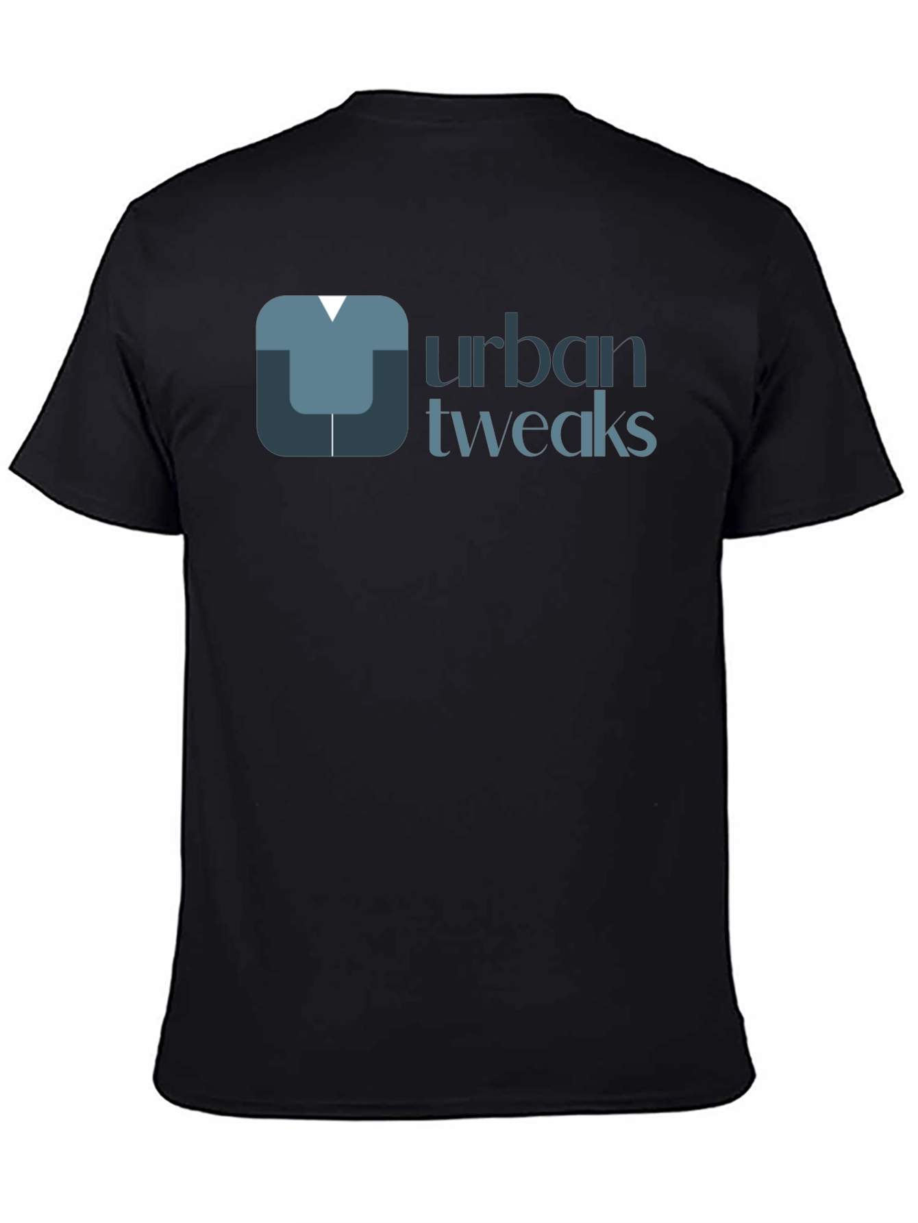 Urban Tweaks Graphic Tee - Stylish Black Cotton T-Shirt