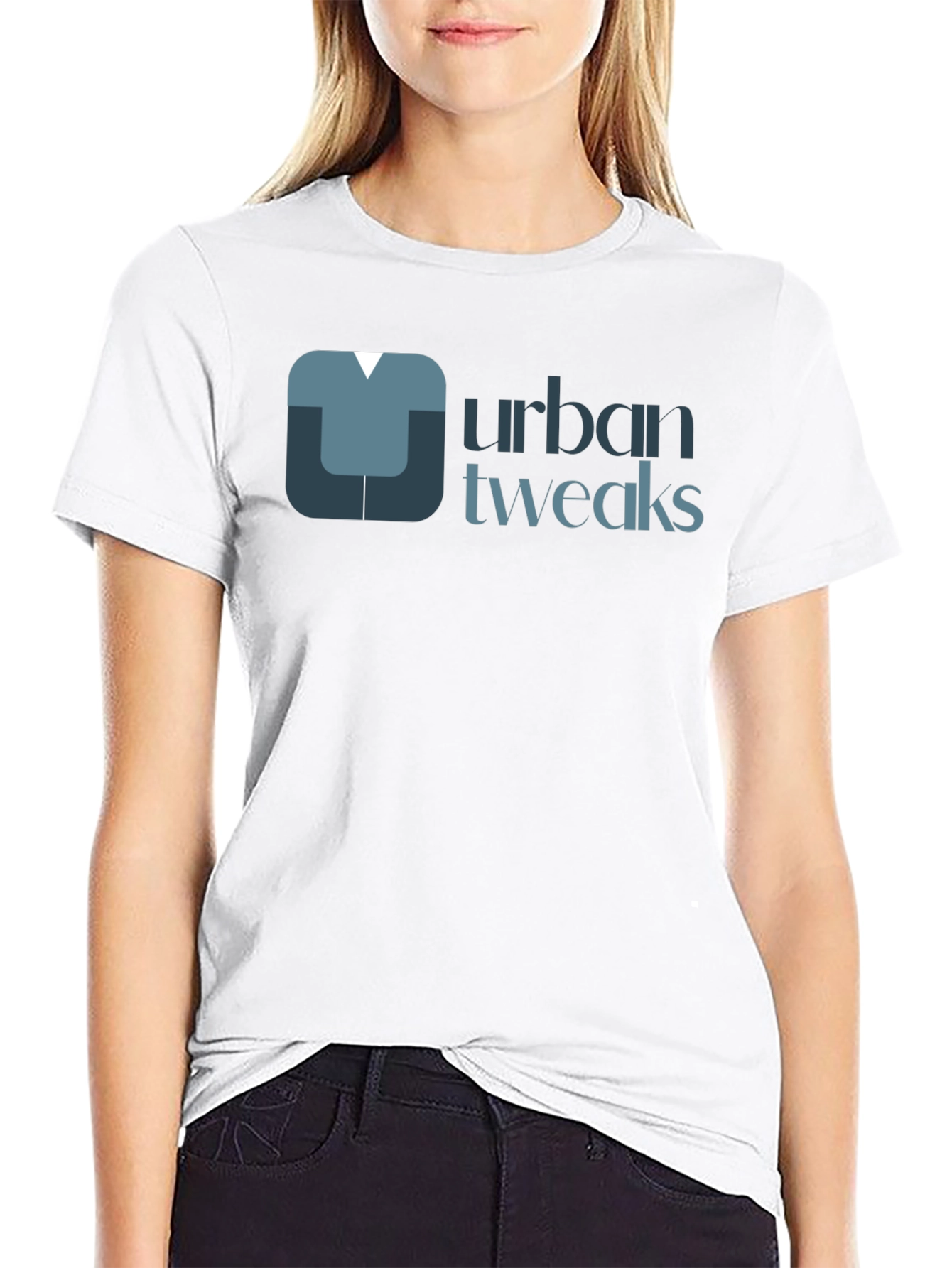 Urban Tweaks Graphic Tee - Stylish Black Cotton T-Shirt