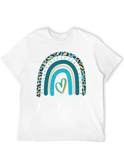 Be Kind Rainbow Graphic T-Shirt