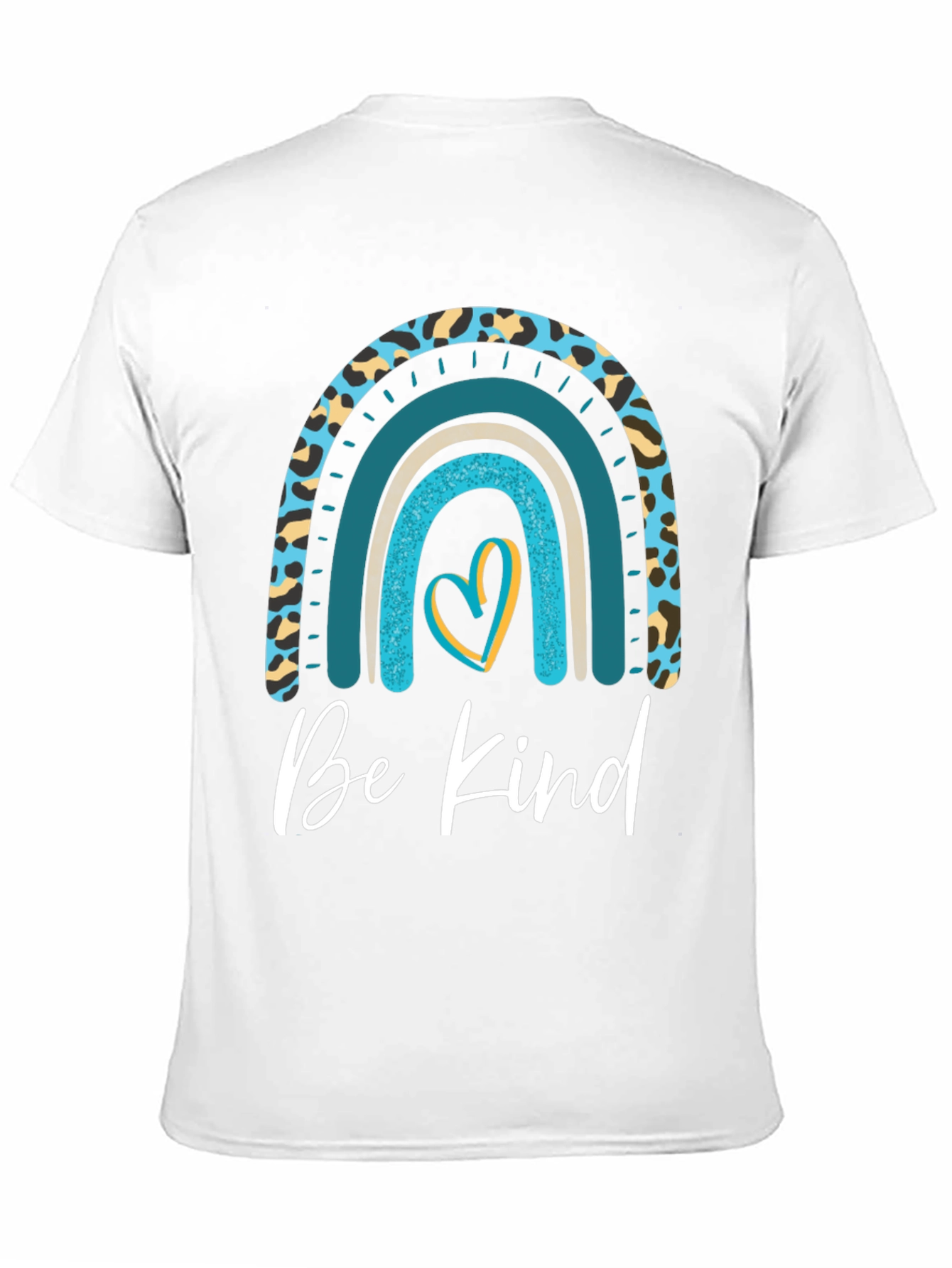 Be Kind Rainbow Graphic T-Shirt