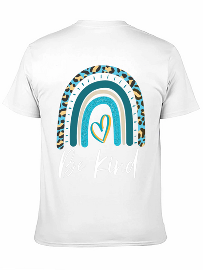 Be Kind Rainbow Graphic T-Shirt