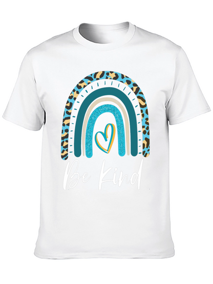 Be Kind Rainbow Graphic T-Shirt