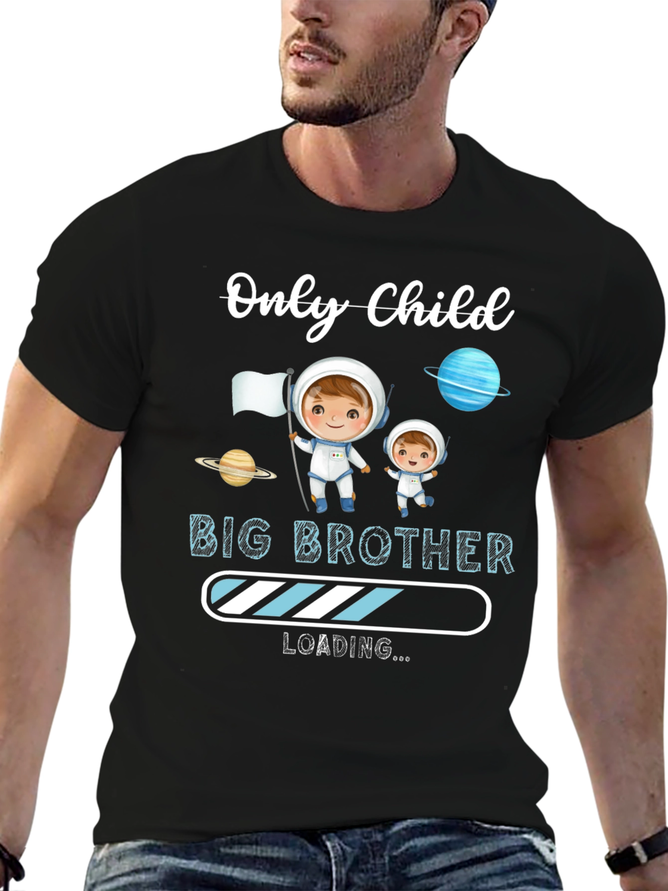 Only Child Big Brother Loading T-Shirt