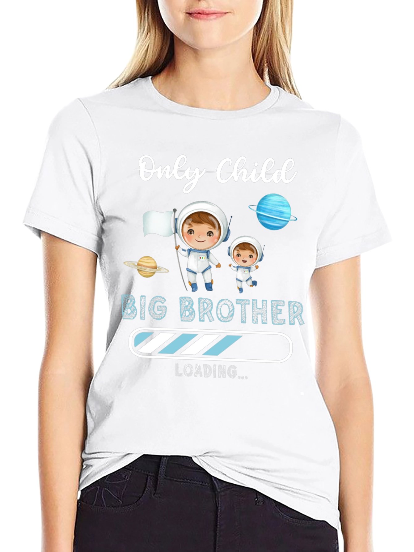 Only Child Big Brother Loading T-Shirt