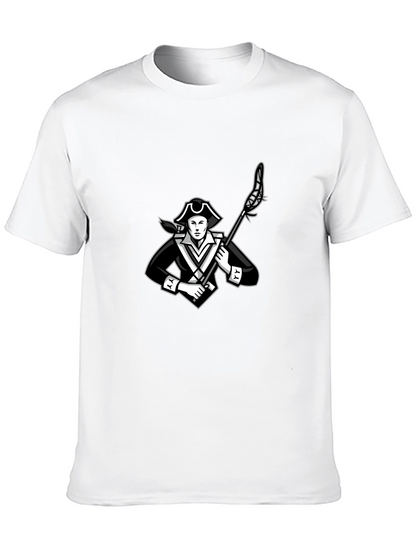 Patriot Lacrosse T-Shirt - Black