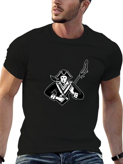 Patriot Lacrosse T-Shirt - Black