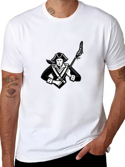 Patriot Lacrosse T-Shirt - Black
