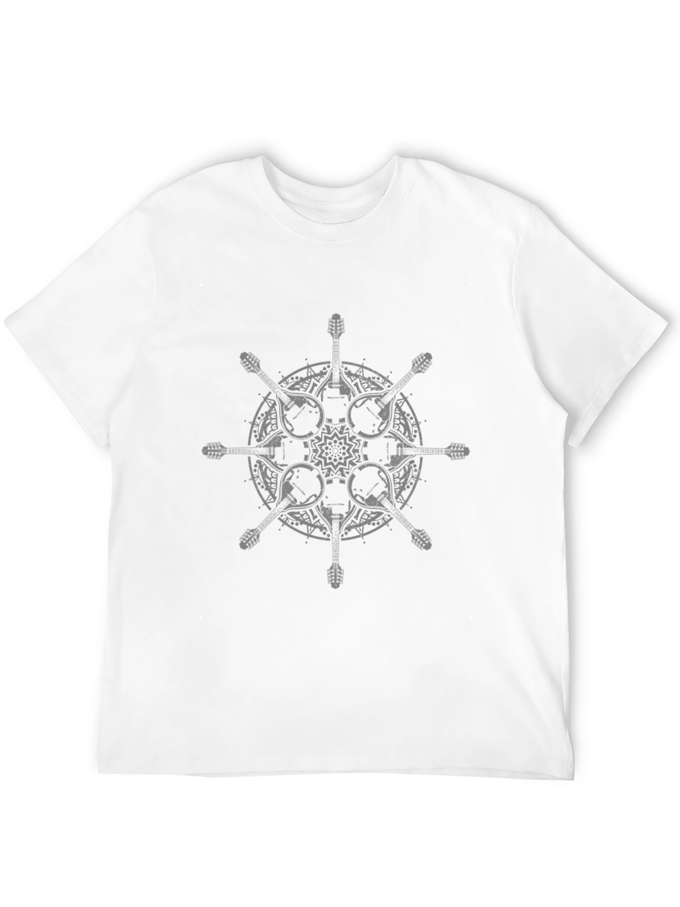 Mandolin Mandala Graphic Tee - Stylish & Unique!