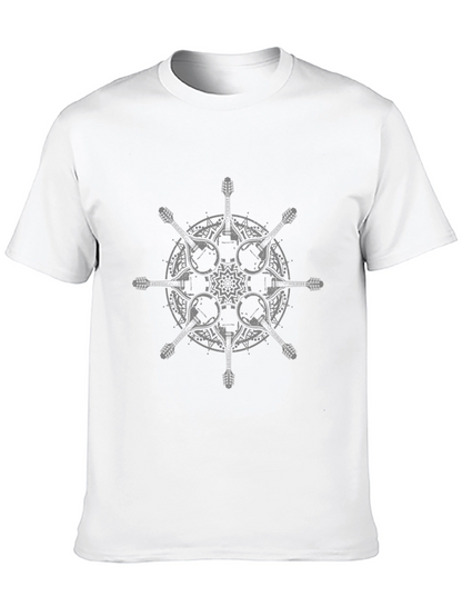 Mandolin Mandala Graphic Tee - Stylish & Unique!