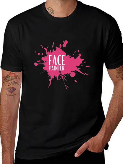 Face Painter Graphic Tee - Fun & Creative Design