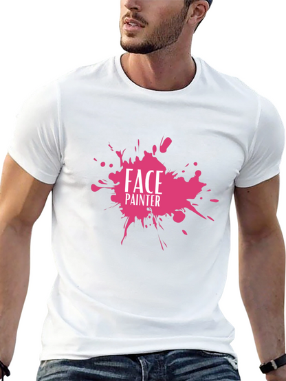 Face Painter Graphic Tee - Fun & Creative Design