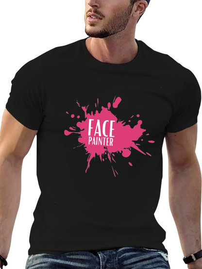 Face Painter Graphic Tee - Fun & Creative Design