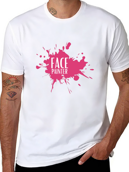 Face Painter Graphic Tee - Fun & Creative Design