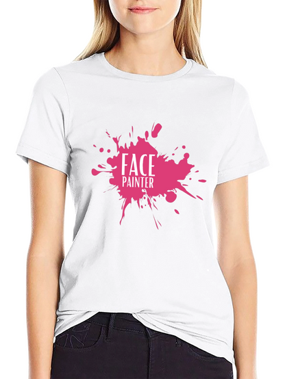 Face Painter Graphic Tee - Fun & Creative Design