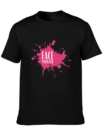 Face Painter Graphic Tee - Fun & Creative Design