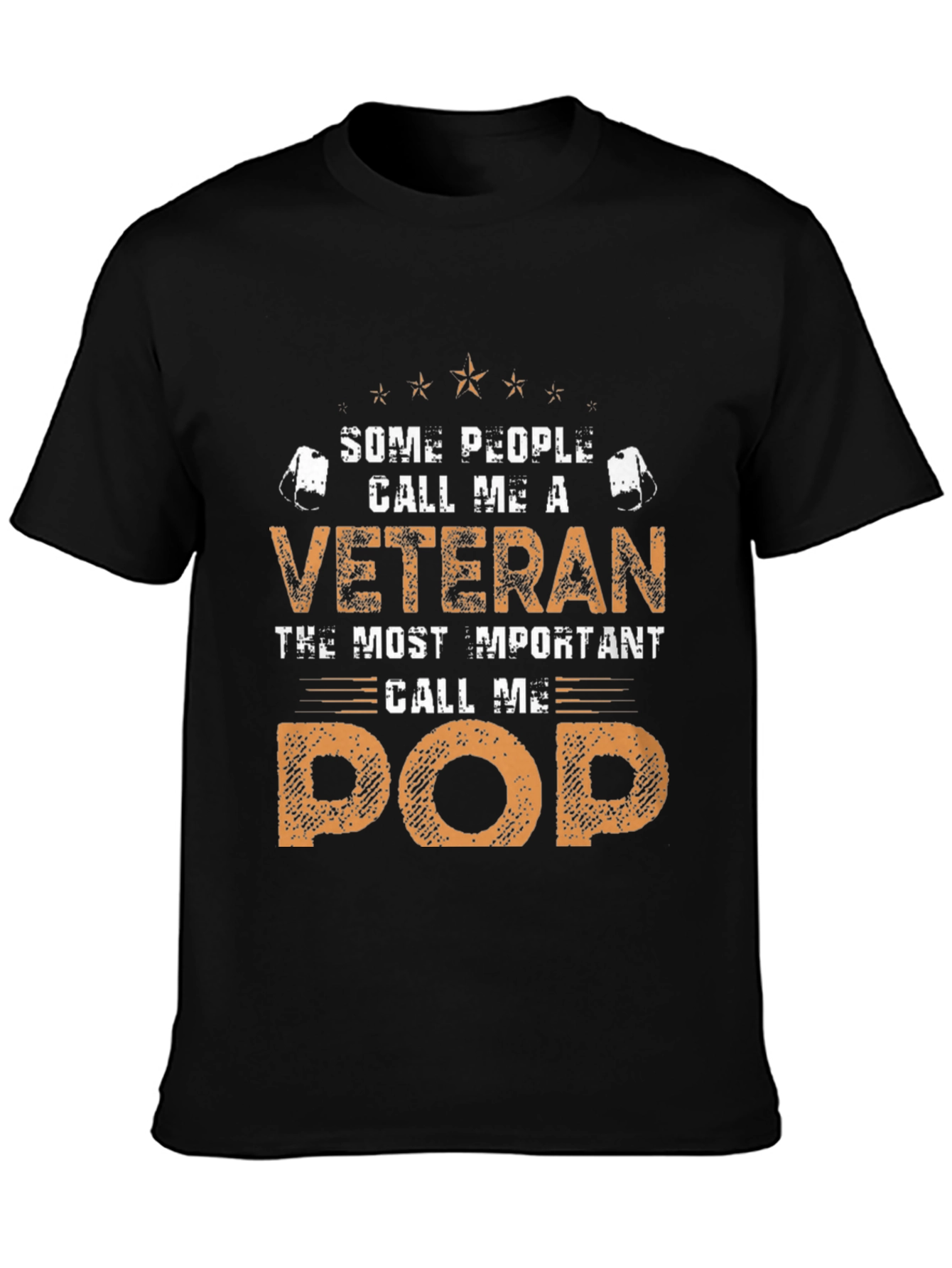 Veteran Pop T-Shirt - Gift for Grandfather