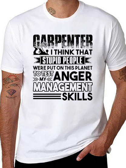 Carpenter Anger Management T-Shirt