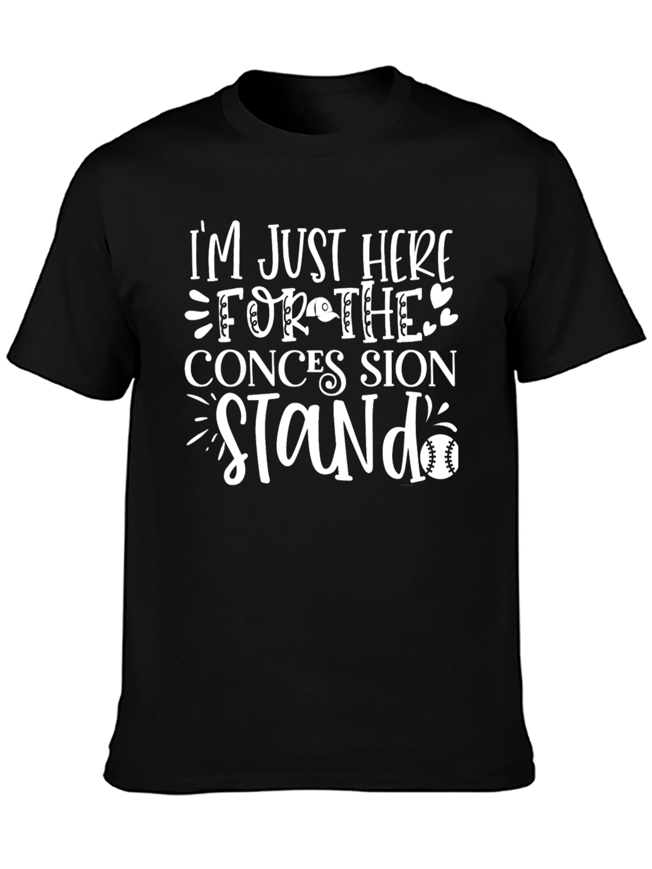 Concession Stand Baseball Fan T-Shirt
